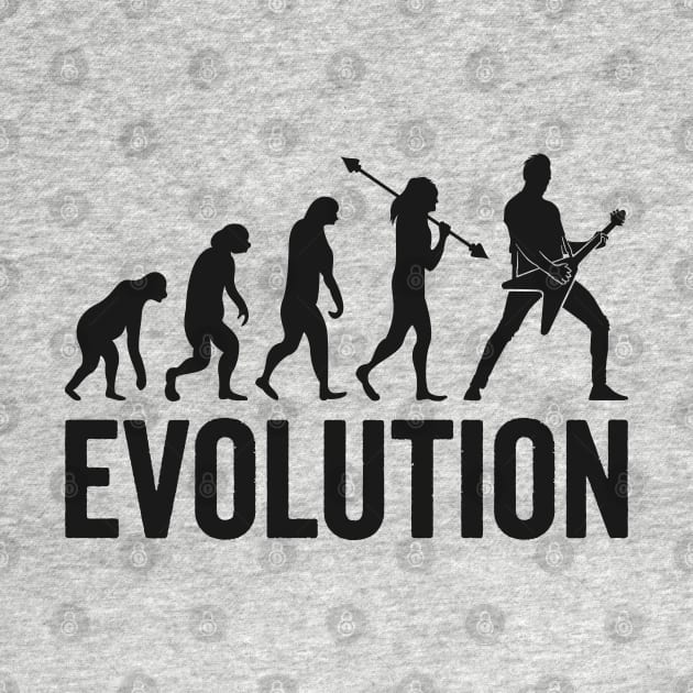 Rock and Roll Evolution: From Primates to Rock Gods by TwistedCharm